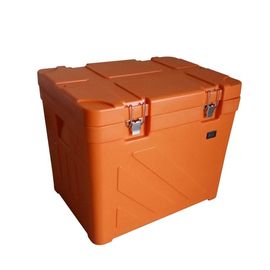 ऑरेंज नॉन-टॉक्सिक प्लास्टिक इंसुलेटेड कूल बॉक्स, 110L पिकनिक कोल्ड स्टोरेज बॉक्स
