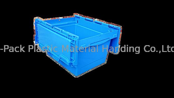 Small totebox with steel rod hinges logo printing on both sides