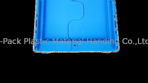 Small totebox with steel rod hinges logo printing on both sides