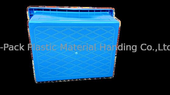 Small totebox with steel rod hinges logo printing on both sides