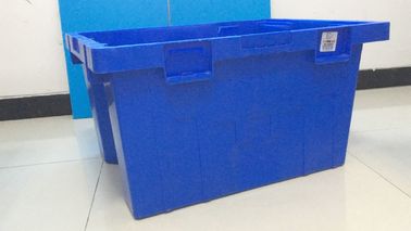 बड़े अनुकूलित प्लास्टिक भंडारण Turover बॉक्स 800 * 600 मिमी बहुउद्देश्यीय