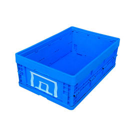 स्थिर नीला बंधनेवाला प्लास्टिक कंटेनर / तह प्लास्टिक के बक्से